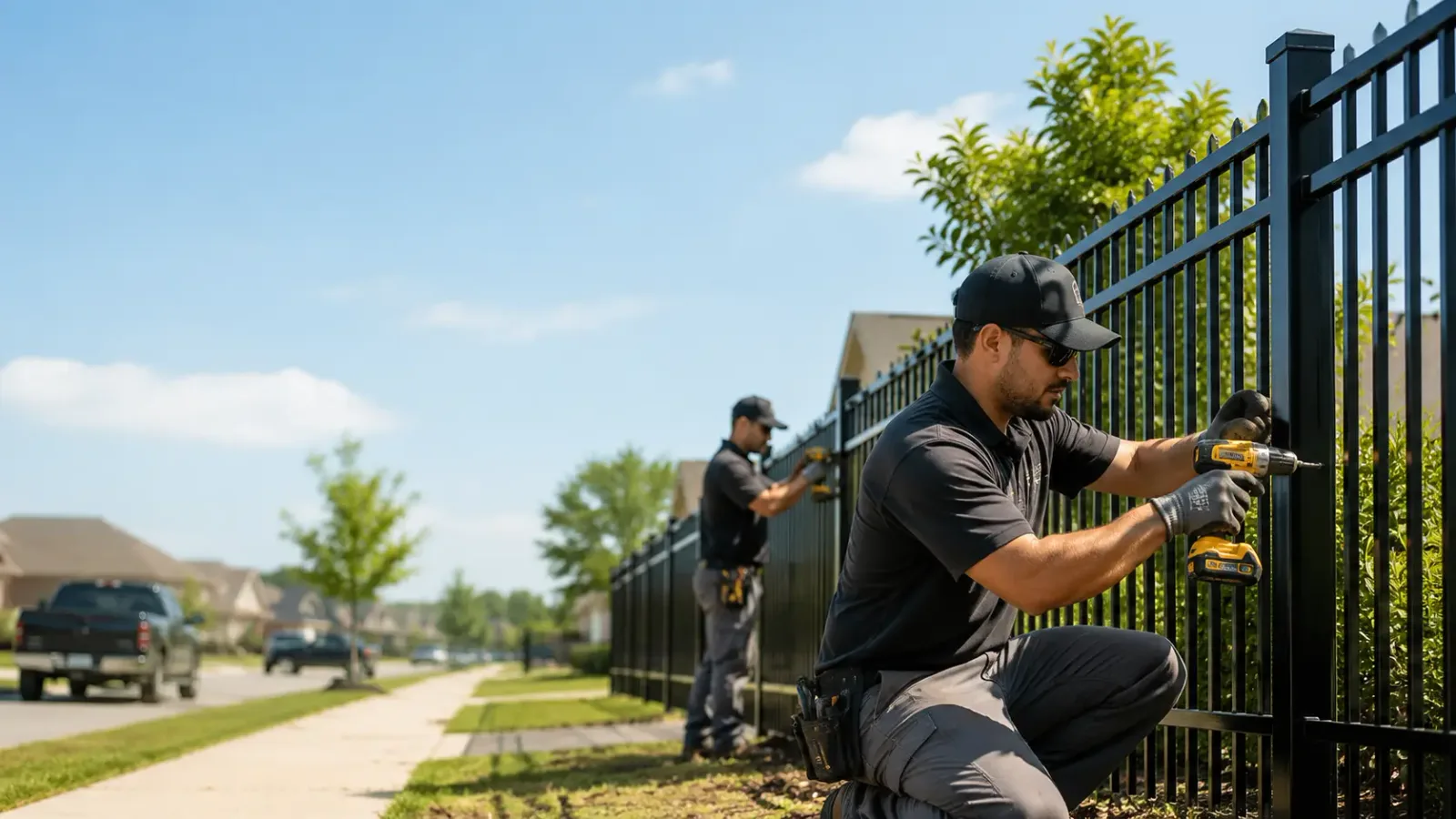 Metal Fence Installation in Stuart, OK
